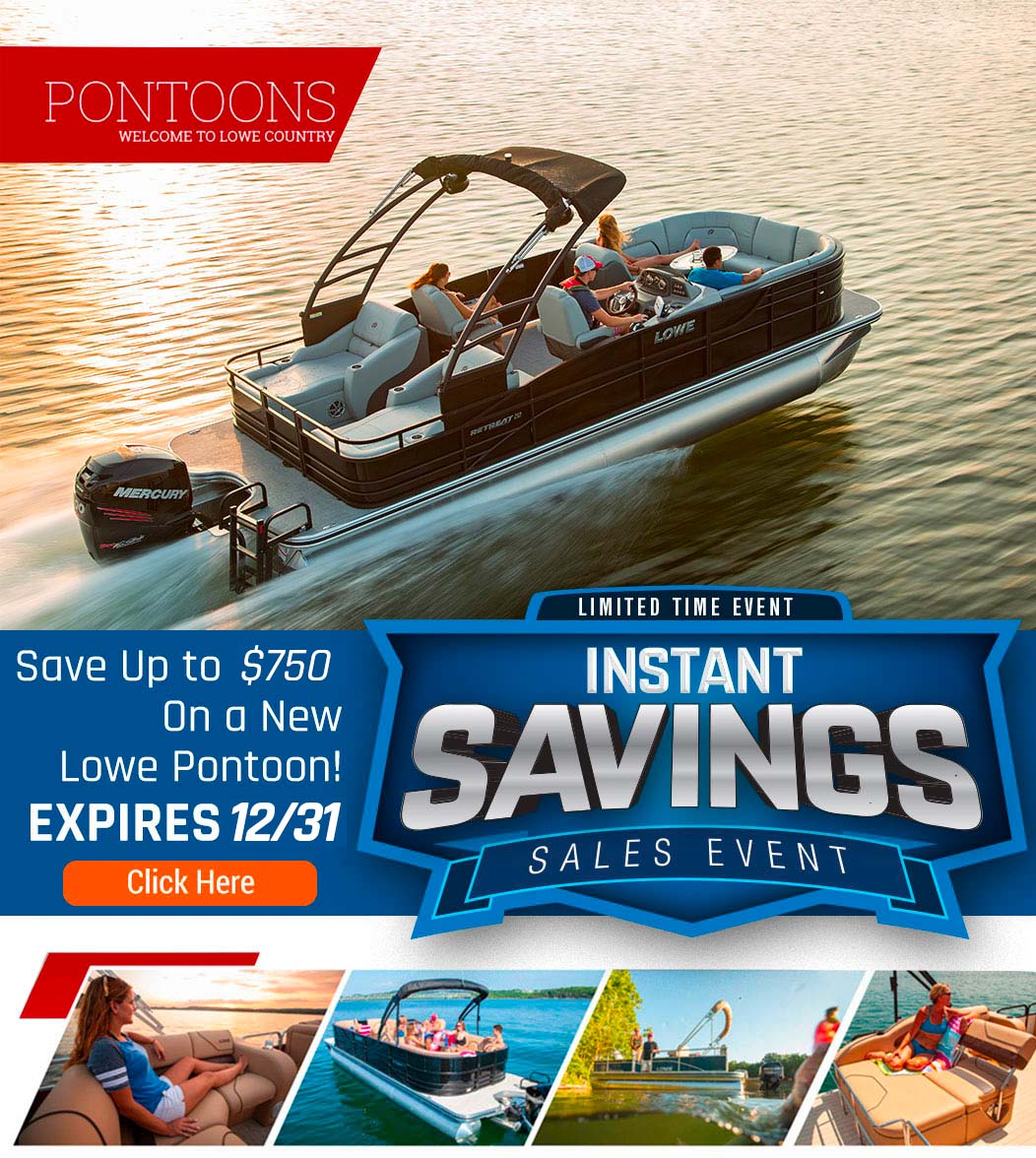 2020 Lowe Pontoon Boats Sport Fishing Party And Luxury